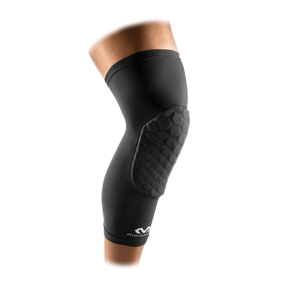 Black Adult S Hex Knee Pads Compression Leg Sleeves