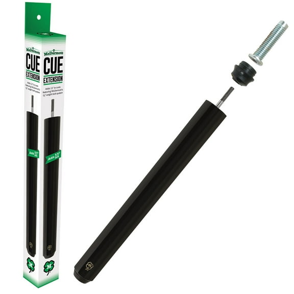 McDermott 11" Billiard Pool Cue Extension - AUTHORIZED DEALER