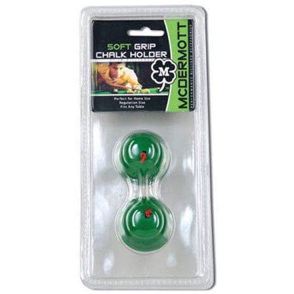 McDermott Chalk Holder and Premium Chalk 2 Pack - Cue Accessories - High Quality