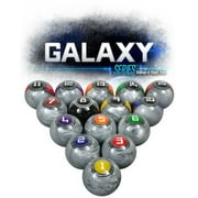 McDermott Galaxy Lunar Rocks Regulation Pool Billiard Balls