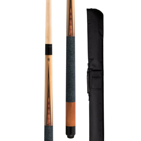 McDermott K97B 42" Youth Short Pool Billiard Cue with 1x1 Soft Case, 15 oz.