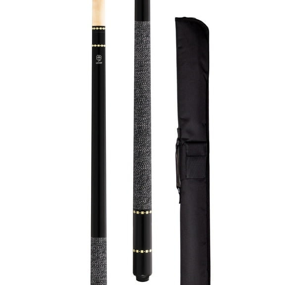 McDermott Lucky L12 Pool Billiard Cue with 1x1 Soft Case