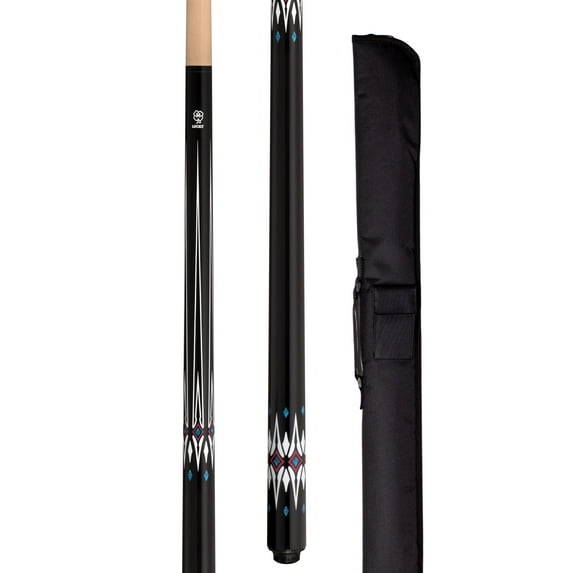 McDermott Lucky L78 Pool Billiard Cue with 1x1 Soft Case, 19 oz.