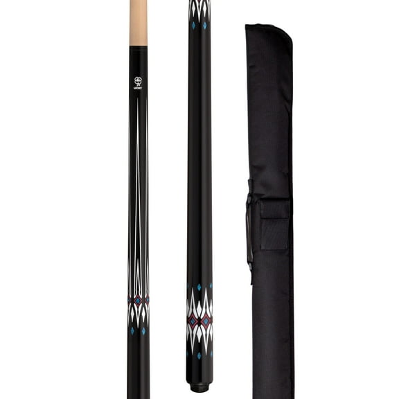 McDermott Lucky L78 Pool Billiard Cue with 1x1 Soft Case, 21 oz.