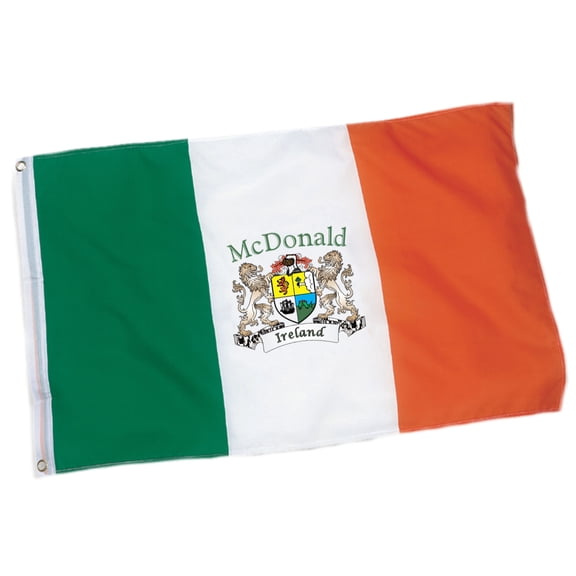 McDonald Irish Coat of Arms Ireland Flag - 3'x5' foot.
