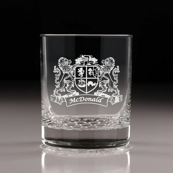 McDonald Irish Coat of Arms Nob Hill Tumblers - Set of 4