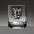 thumbnail image 1 of McDonald Irish Coat of Arms Tumbler Glasses - Set of 4 (Sand Etched), 1 of 2