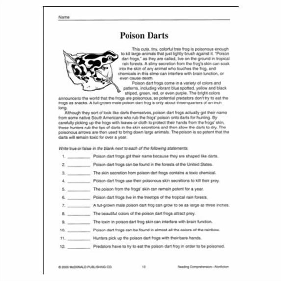 HIGH INTEREST NONFICTION 6- 9