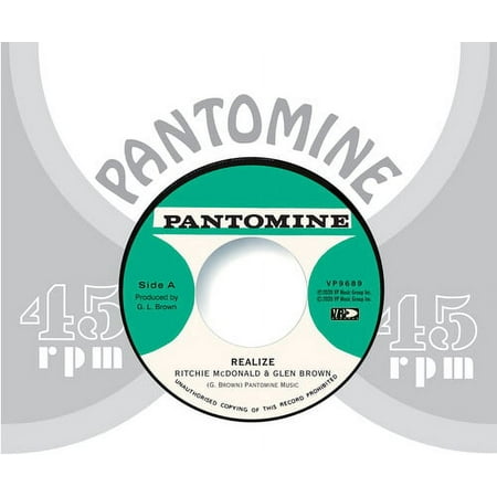McDonald,Richard / Brown,Glen - Realize - Music & Performance - Vinyl [7-Inch]