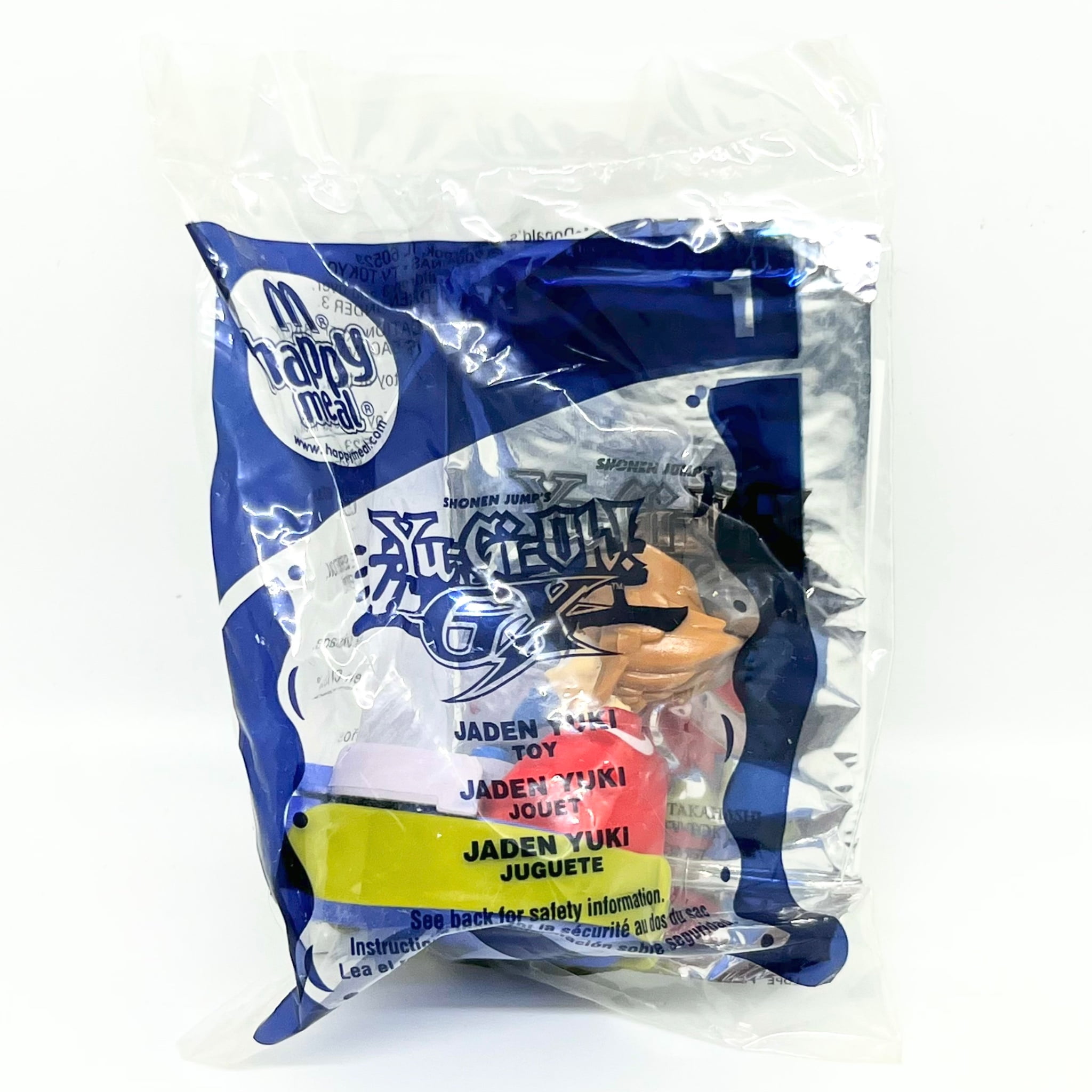 McDonald's Happy Meal 1 YUGIOH Jaden Yuki in Original Packaging