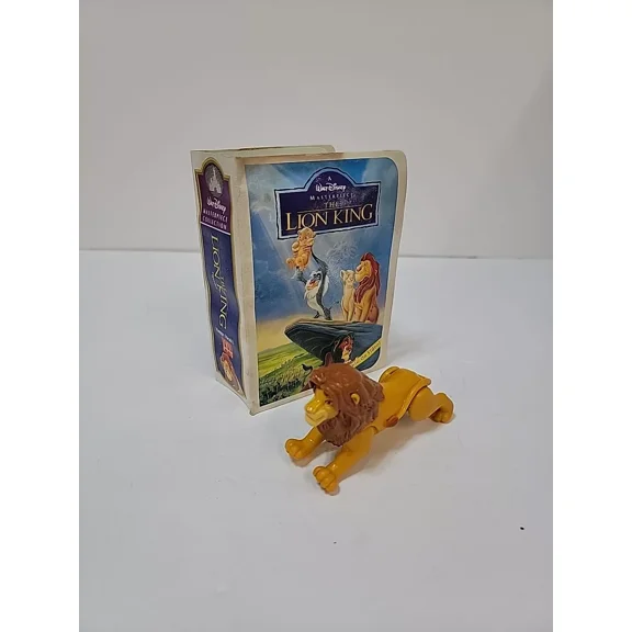 McDonald's - Lion King Happy Meal Figure #2 Disney Masterpiece Collection (BONUS 1 FUN CHOPS & 1 ZIPPER BRACELET)