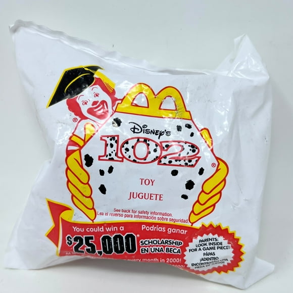 McDonalds Happy Meal Toy Disney Polybag Based on 102 Dalmations variant package