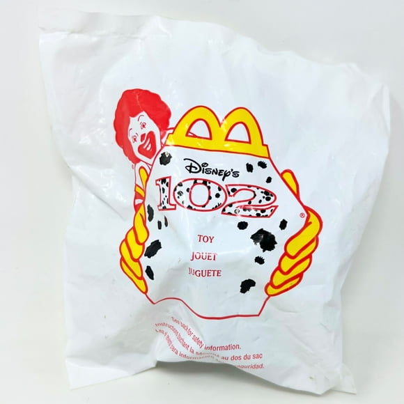 McDonalds Happy Meal Toy Disney Polybag Based on 102 Dalmations