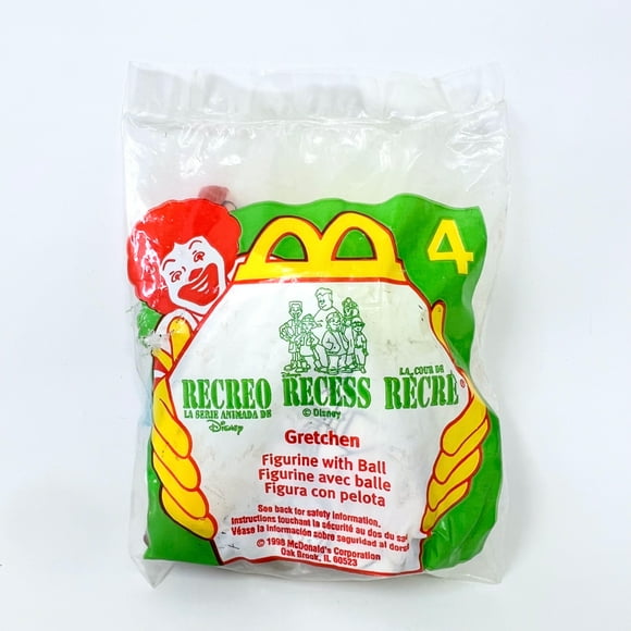 McDonalds Happy Meal Toy Disney Recess Gretchen Figurine with Ball