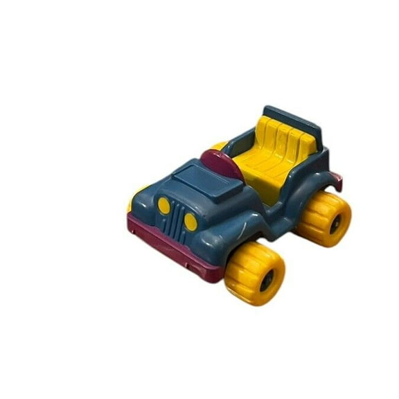 McDonalds Happy Meal Toy Garfield Blue Car 1988 Jeep Toy Rare