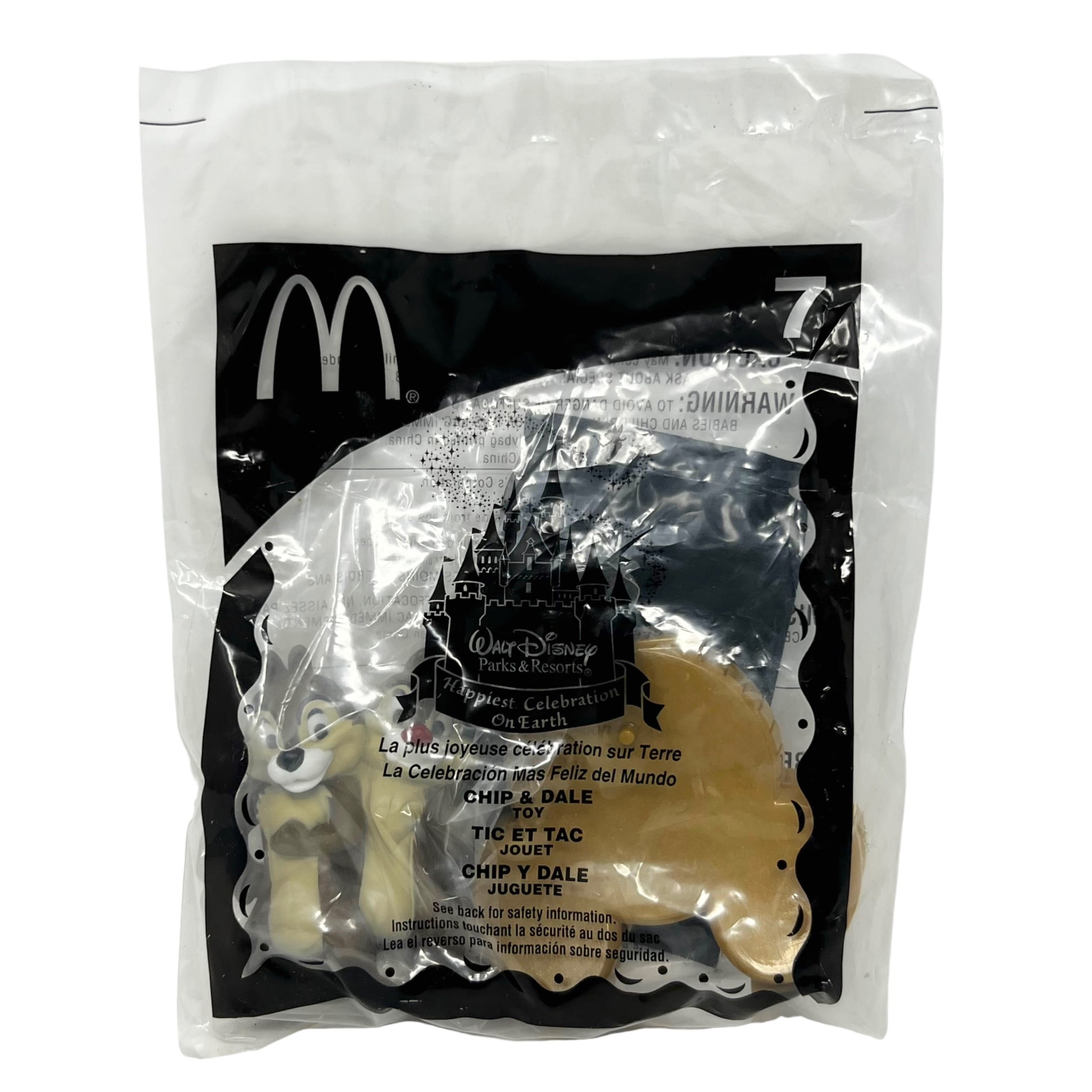 McDonalds Happy Meal Toy Walt Disney Happiest Celebration On Earth Chip & Dale