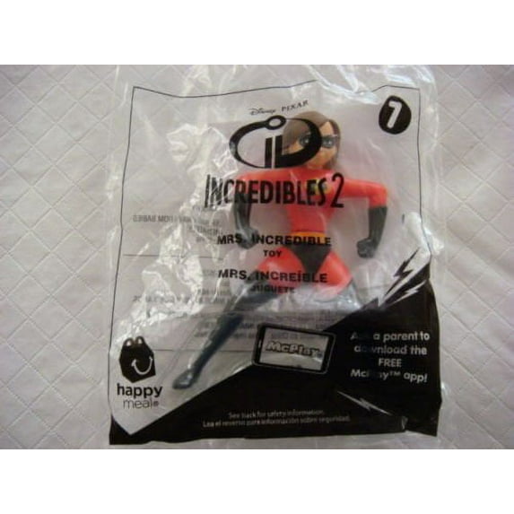 McDonalds ~ INCREDIBLES 2 ~ MRS. INCREDIBLE #7~2018
