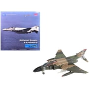McDonnell Douglas EF-4C Wild Weasel Fighter-Bomber Aircraft US Air Force "Air Power Series" 1/72 Diecast Model Hobby Master