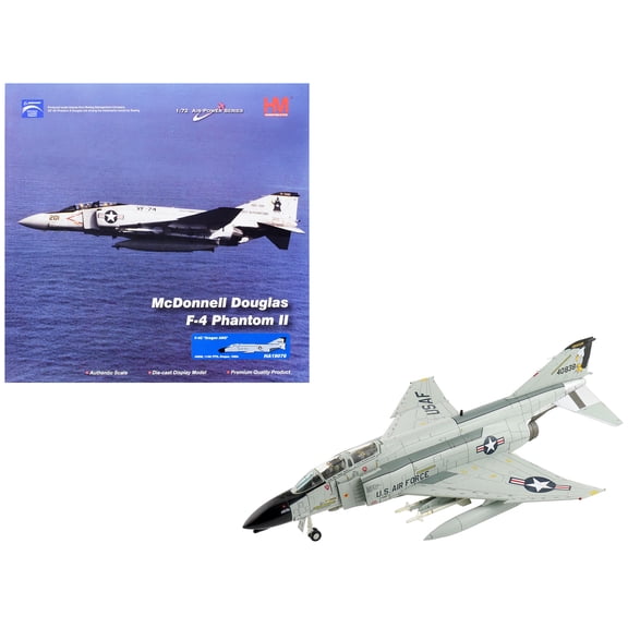McDonnell Douglas F-4C Phantom II Fighter-Bomber Aircraft US Air Force 1/72 Diecast Model by Hobby Master