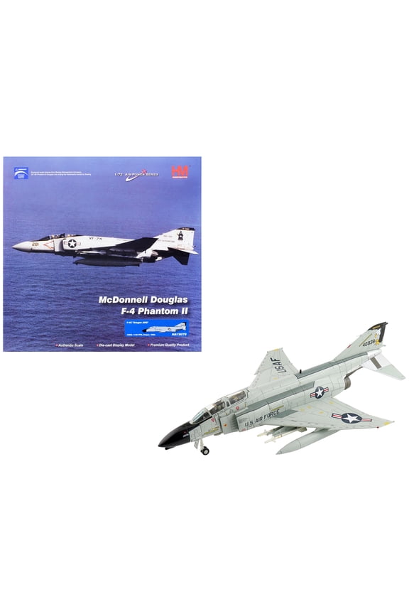 McDonnell Douglas F-4C Phantom II Fighter-Bomber Aircraft US Air Force 1/72 Diecast Model by Hobby Master