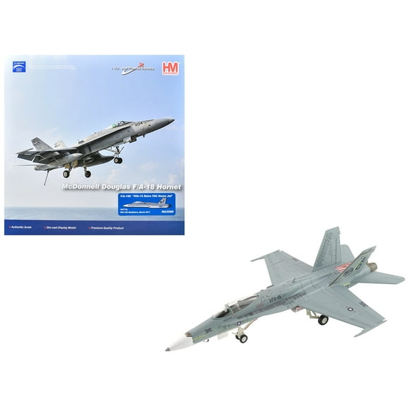 McDonnell Douglas F/A-18C Hornet Aircraft "VFA-106 Gladiators" US Navy 1/72 Diecast Model by Hobby Master