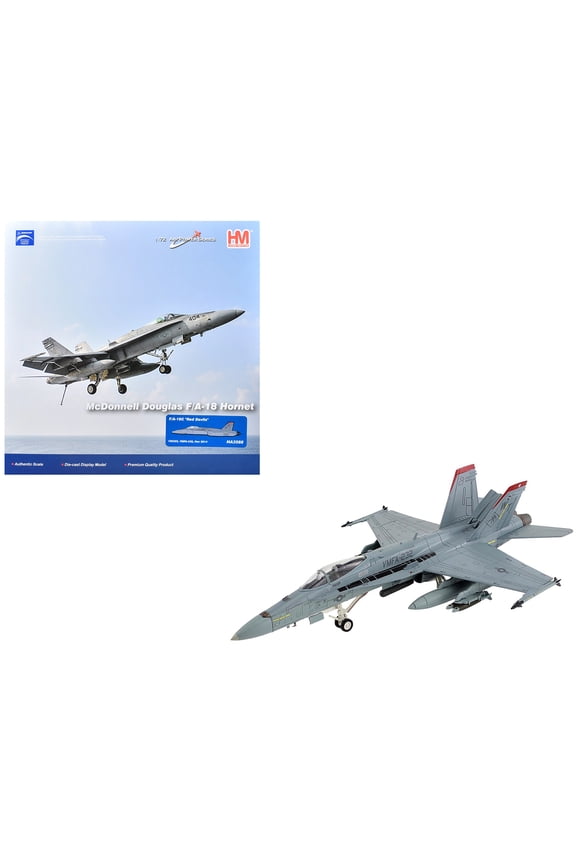McDonnell Douglas F/A-18C Hornet Aircraft "VMFA-232, Red Devils" (2014) US Marine Corps 1/72 Diecast Model by Hobby Master