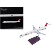 McDonnell Douglas MD-90 Commercial Aircraft Japan Airlines JA002D White with Red Tail 1/200 Diecast Model by GeminiJets