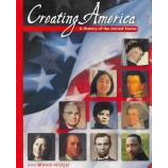 Pre-Owned McDougal Littell Creating America: Pupil Edition Grades 6-8 2002 (Hardcover) 061816250X 9780618162505