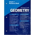 thumbnail image 1 of Pre-Owned McDougal Littell - Geometry - Chapter 1 Resource Book (Paperback) 0618020640 9780618020645, 1 of 1