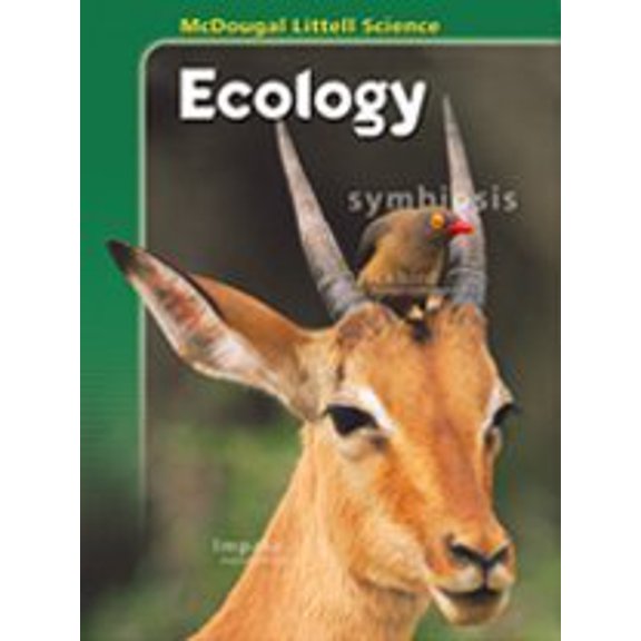 Pre-Owned McDougal Littell Science Ecology (Life, Earth, and Physical Science) 9780618334292 0618334297 -