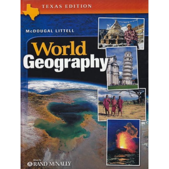 Pre-Owned World Geography: Texas Edition (Hardcover) 0618184244 9780618184248