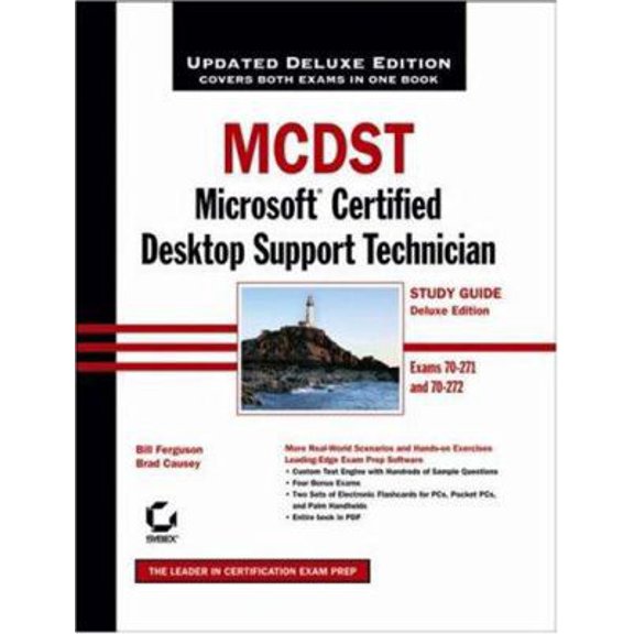 Pre-Owned MCDST: Microsoft Certified Desktop Support Technician Study Guide: Exams 70 - 271 and 70 - 272 (Hardcover) 0471789291 9780471789291