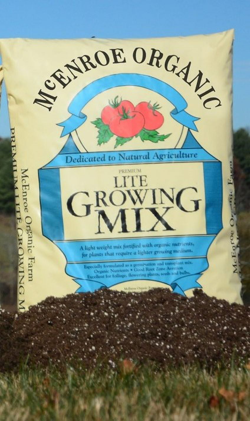 McEnroe Organic Premium Lite Growing Mix Potting Soil 30lbs. 1.35cu/ft