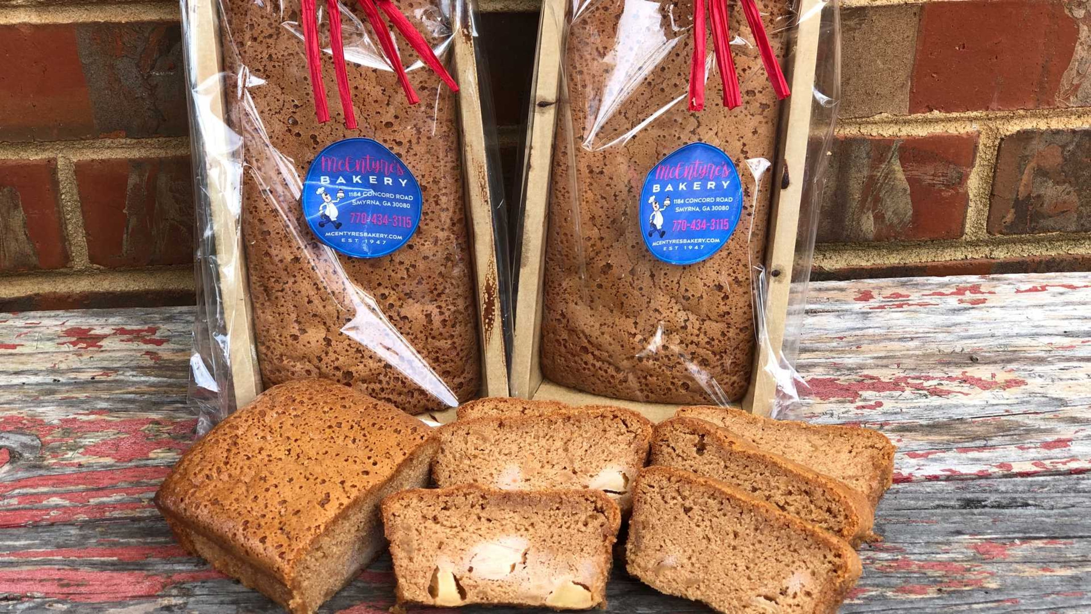 McEntyre's Bakery Apple Cinnamon Bread