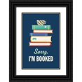 thumbnail image 1 of McFarland, Leslie 13x18 Black Ornate Wood Framed with Double Matting Museum Art Print Titled - Sorry Im Booked, 1 of 4