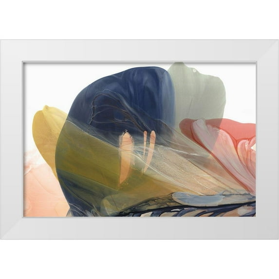 McFarland, Vicki 18x13 White Modern Wood Framed Museum Art Print Titled - Bliss of Amazement