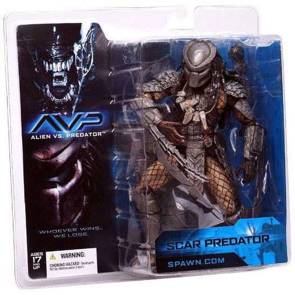 McFarlane Alien vs Predator Scar Predator Action Figure
