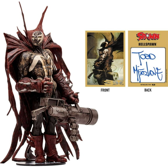 McFarlane Autograph Series Hellspawn 2 Action Figure (Digitally Remastered, Gold Label Collection)