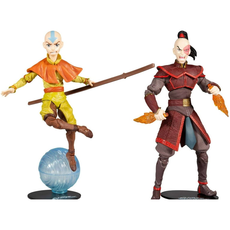 McFarlane Avatar the Last Airbender Aang & Prince Zuko Set