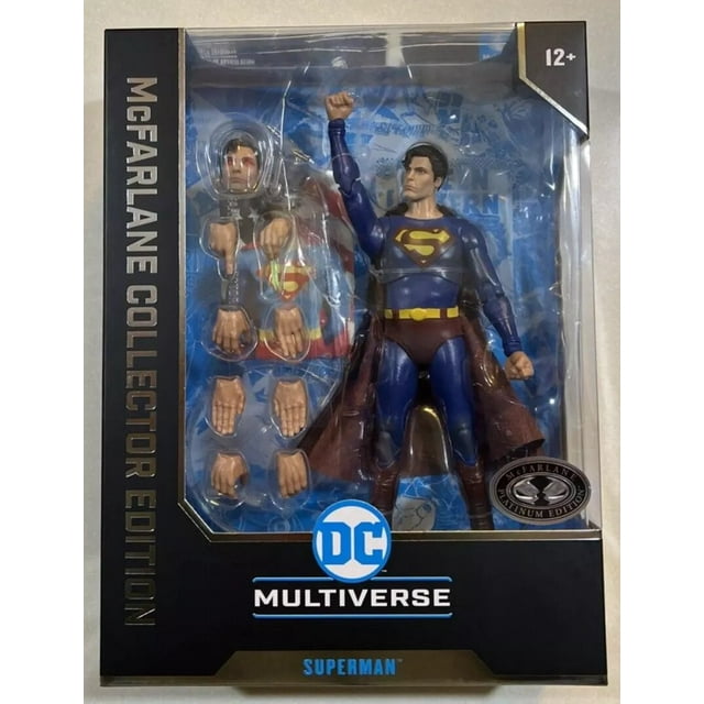 Superman 25 DC Multiverse McFarlane Collector Edition Superman The Superman 25 DC Multiverse McFarlane Collector Edition Superman The