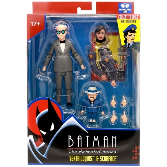 McFarlane DC Build Rene Montoya Series Ventriloquist & Scarface Action Figure (Batman: The Animated Series)