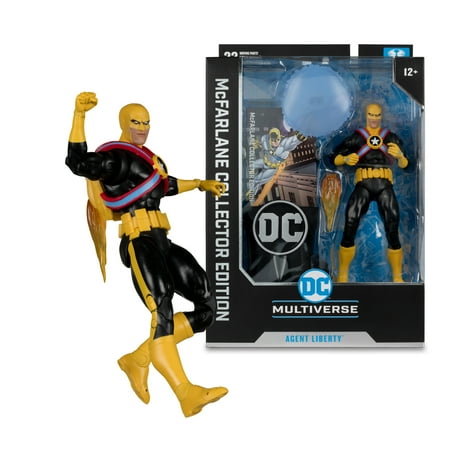 Agent Liberty (Panic in the Sky) 7" Figure - McFarlane Toys