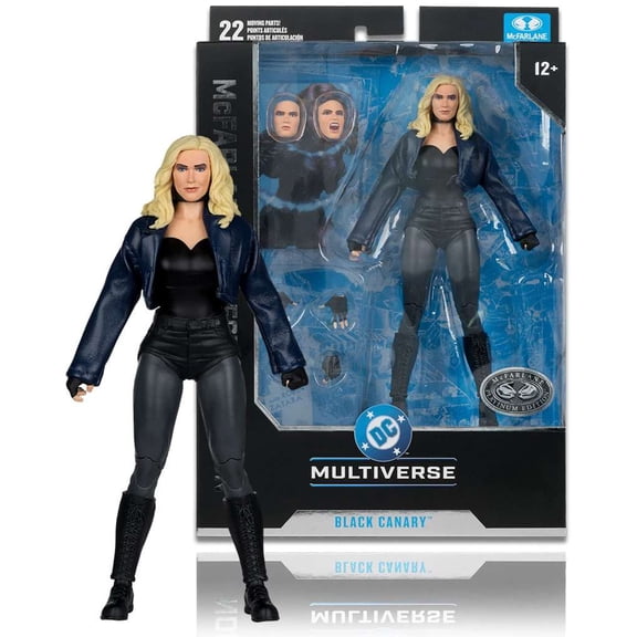 McFarlane DC Collector Edition Black Canary Action Figure [Rebirth, Platinum Edition]