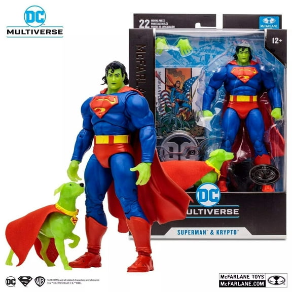 McFarlane DC Collector Edition Superman & Krypto Action Figure (Return of Superman)