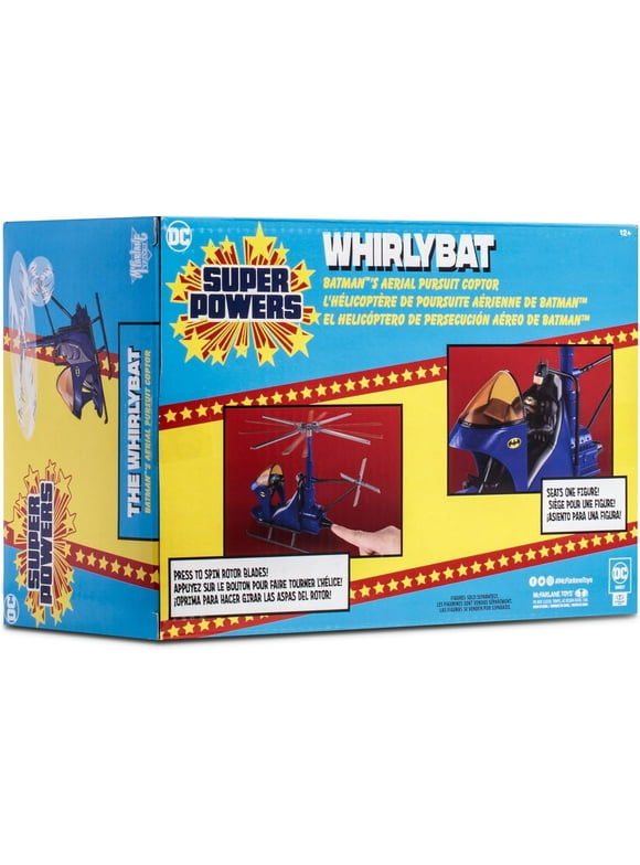 DC Super Powers 4 Inch Scale Vehicle Figure Wave 5 - The Whirlybat