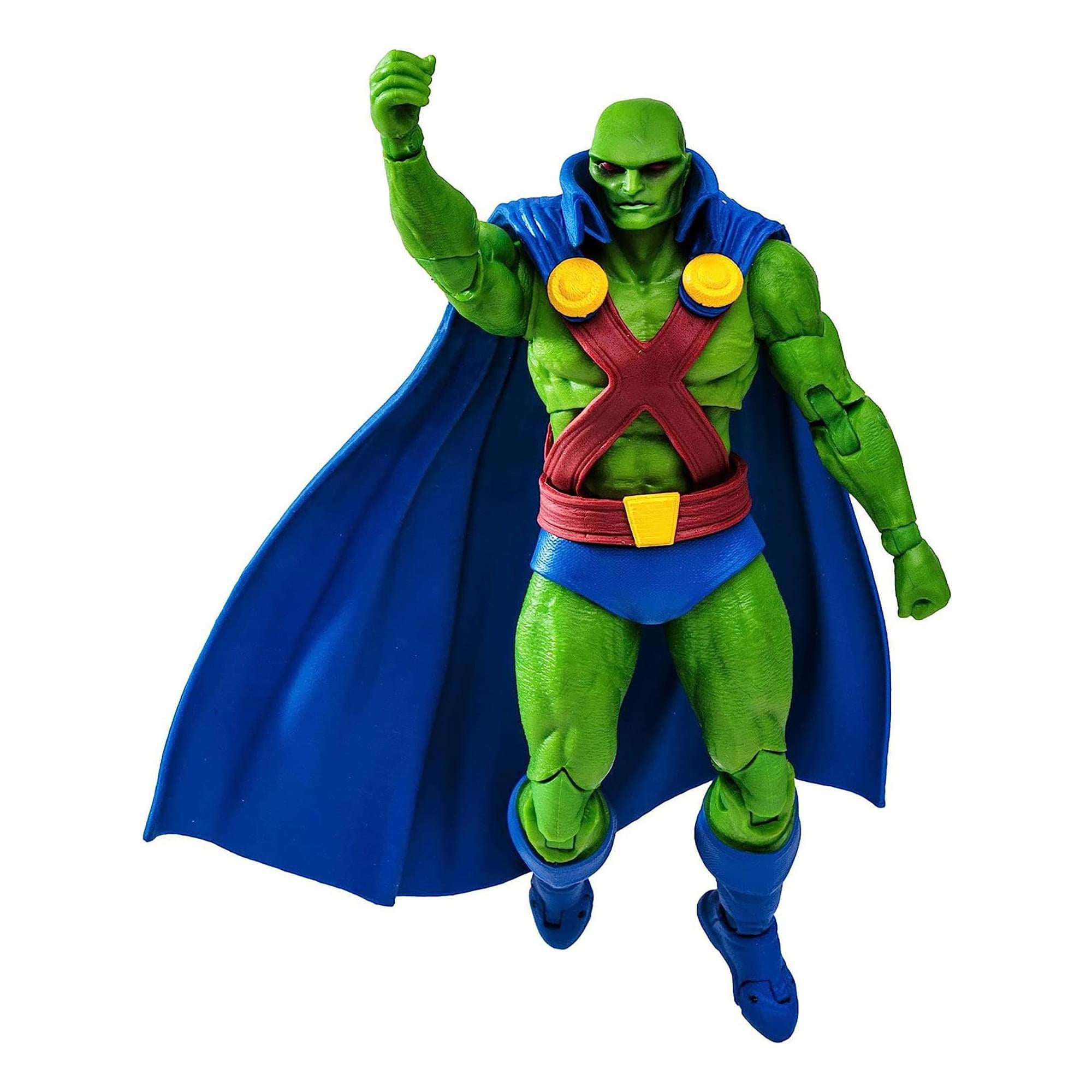 DC Multiverse 7 Inch Martian Manhunter Action Figure | Gold