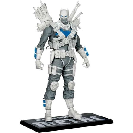 DC Multiverse Dark Nights: Metal Figure | The Grim Knight BW Accent Edition