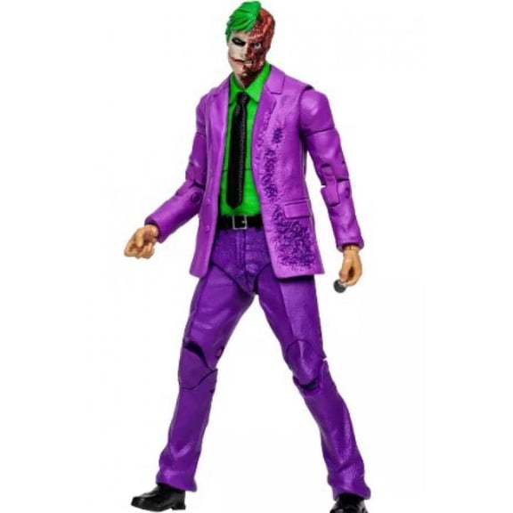 McFarlane DC Gold Label Collection Two Face Action Figure (The Dark Knight Rises, Jokerized)