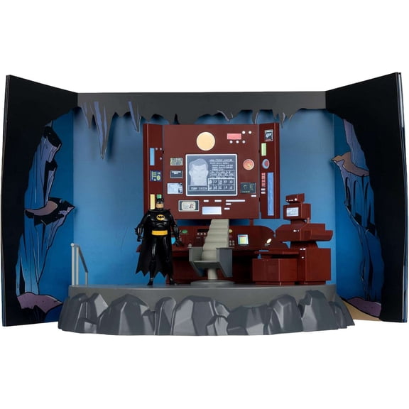 McFarlane DC Gold Lebel The Batcave Playset