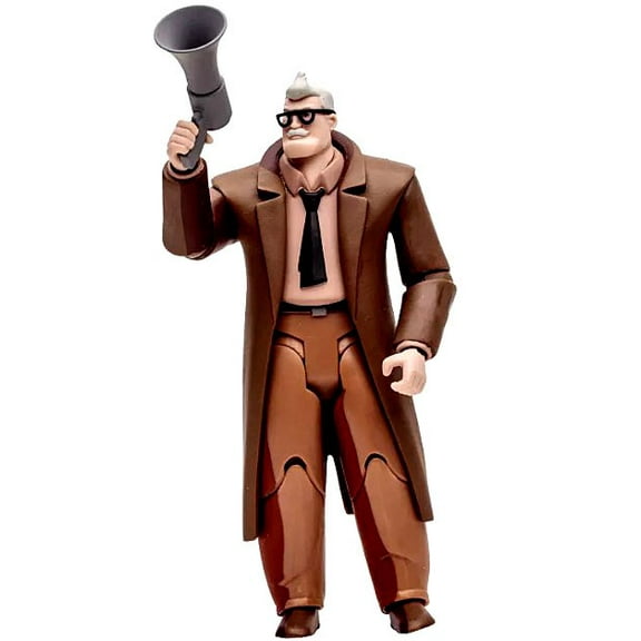 McFarlane DC Lock-Up Series Commissioner James Gordon Action Figure (Batman: The Animated Series)